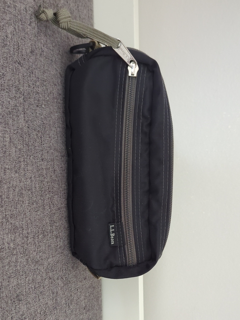 L.L. Bean Black Pencil Pouch